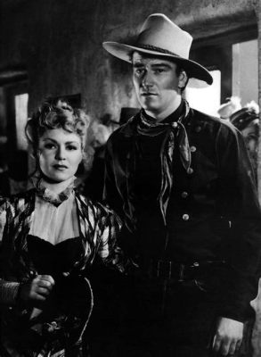 Stagecoach!  A Western Adventure Film Starring Claire Trevor and John Wayne?